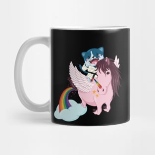 Unicorn rainbow fart Mug